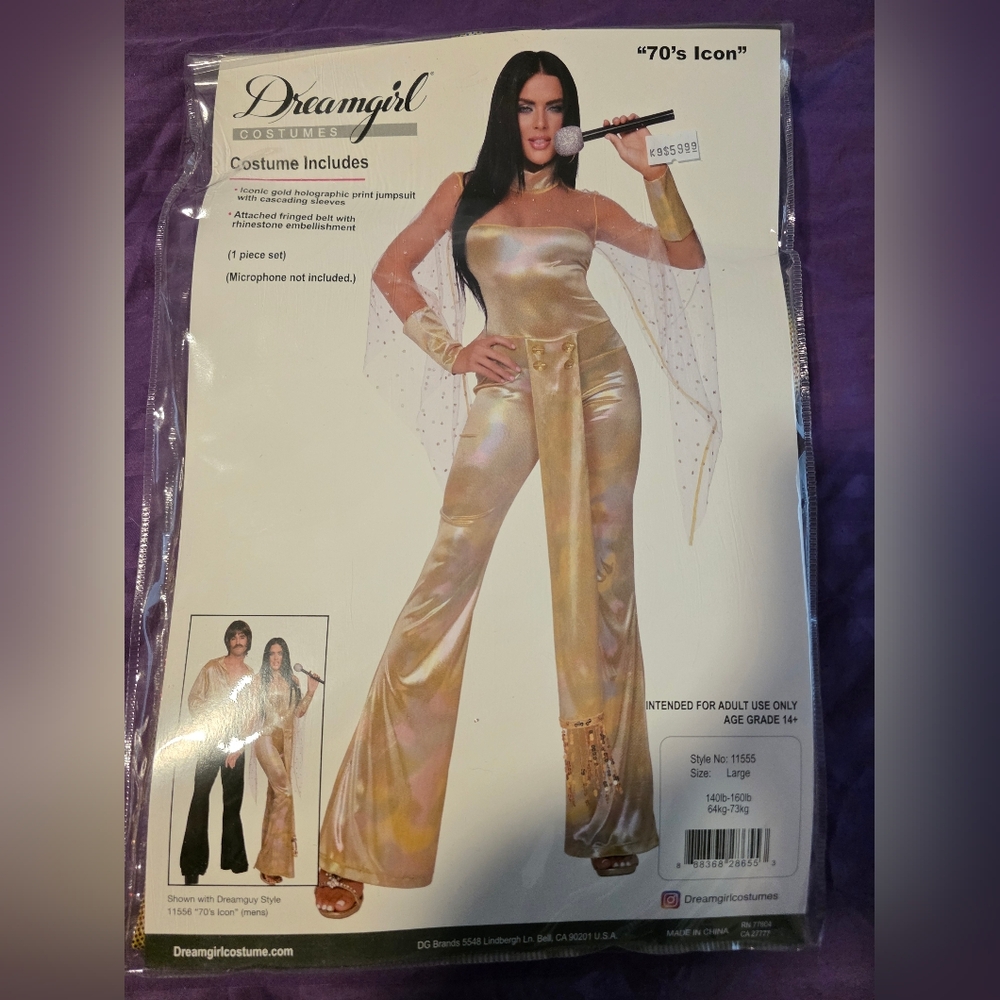 70s Icon  Sexy Halloween Costume